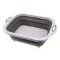Portable Space Saving Basin with Built-in Sink and Storage Function - Perfect for Outdoor Camping Travel Home Folding Basin