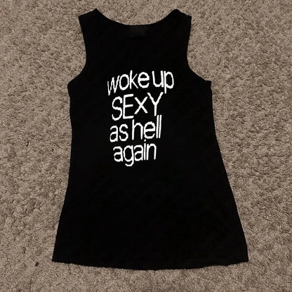 Y2K Punk Gothic Emo Crop Top 2-Piece Set