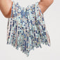 5pcs Fashion Colorful Acrylic Crystal Rhinestone Elastic Bracelet for