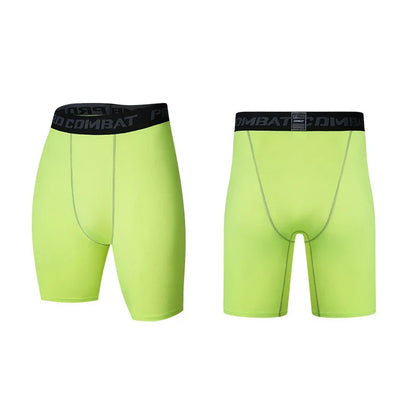 Fitness Sports Shorts For Men Summer Gym Workout Running Cycling Quick Drying Breathable Three-quarter Pants Casual Bottoms