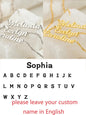 Custom Different Font Name Pendant Necklace for Woman Girls Stainless Steel Nameplate Personalized Choker Necklaces Jewelry Gift