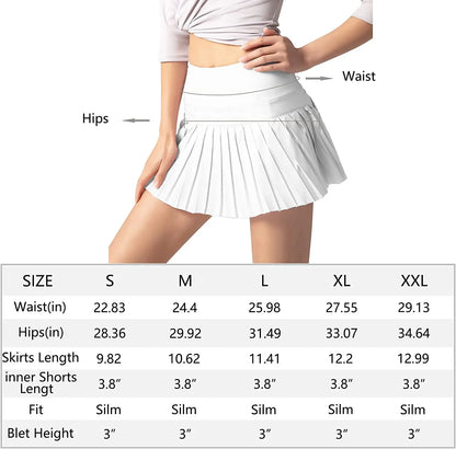 Tennis Golf Athletic Skorts