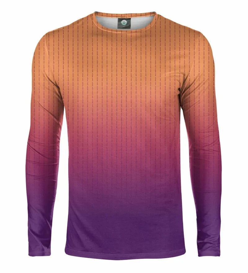 Spring and Autumn Fashion Long Sleeve Men's Abstract 3D Striped Gradient Solid Color Printing Loose Casual Hoodie