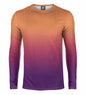 Spring and Autumn Fashion Long Sleeve Men's Abstract 3D Striped Gradient Solid Color Printing Loose Casual Hoodie