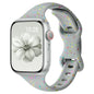 Apple Watch Slim Confetti Speckle Silicone Band
