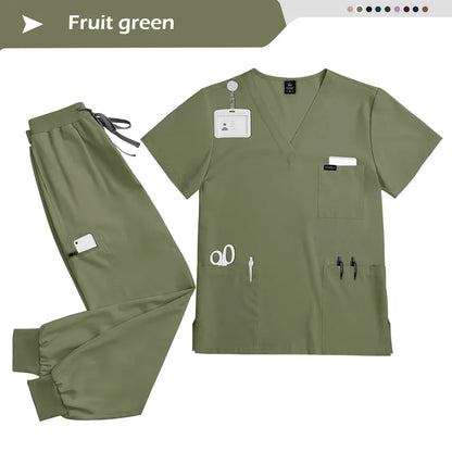 Women’s Short Sleeve Nurse Scrub Set