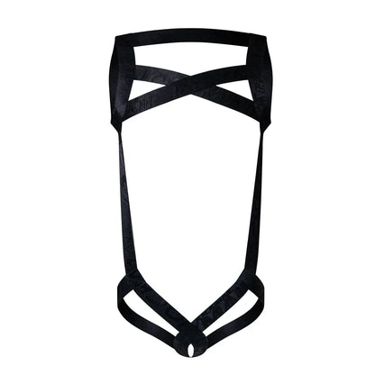 Sexy Lingerie Man Harness Chest Bodysuit Fetish Men Hollow Out Bondage Jockstrap Gay Underwear Men's Jumpsuit Ring Strap Fun