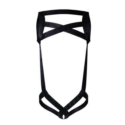 Sexy Lingerie Man Harness Chest Bodysuit Fetish Men Hollow Out Bondage Jockstrap Gay Underwear Men's Jumpsuit Ring Strap Fun