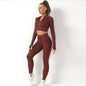 Women's Seamless Fitness Yoga Suit Set
