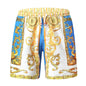Gold Luxury Swimwear Shorts Breathable Surf Board Shorts Men's Vacation Beach Shorts Quick Dry Swimsuit Summer Sports Trunks Boy