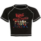 Women's Y2K Gothic Cartoon Print T-Shirt Trendy