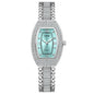 Women's Crystal Tonneau Quartz Bracelet Watch