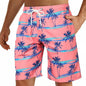 Men's Hawaiian Swim Trunks Surf Trunks Palm Tree Shorts Fashion Street Trend Casual Daily Vacation Elastic Waist Design Clothing