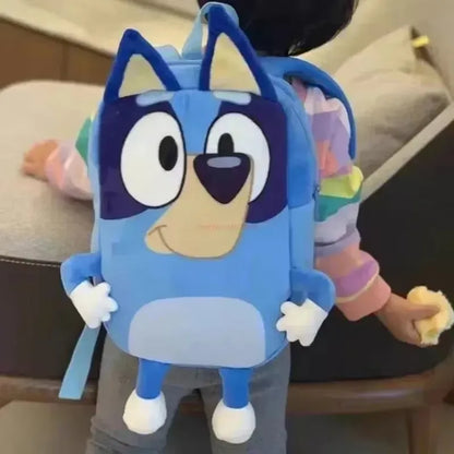 Cartoon Puppy Plush Mini Backpack