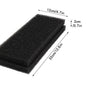 2PCS Fish Tank Filter Cotton Black Thickened Biochemical Cotton Water Rattan Cotton Turtle Tank Filter Material Filter Sponge