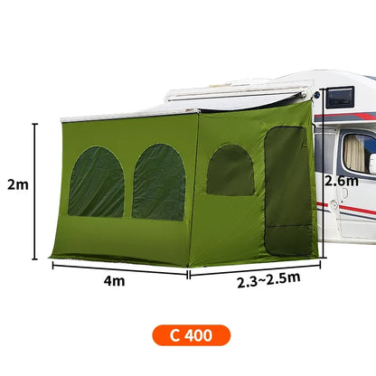 Caravan Awning Tent RV Screen Room Family Room Camper Privacy Room