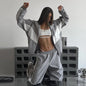 Women’s Colorblock Zip Jacket & Pants Set