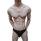 Mens Slip Bikini Jockstrap Briefs Mens Panties Sexy Fishnets Hole Transparent Mesh Ice Silk Men Underwear Sissy Men Underpants