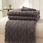 New Winter Coral Fleece Blankets Home Cozy Office Sofa Blanket Warm Nap Throw Blanket Travel Textile Fleece Thick Warm Blankets