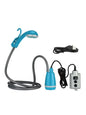 Portable Camping Shower Outdoor Camping Shower Pump Rechargeable Shower Head Outdoor Camping Equipment Hiking Traveling Supplies