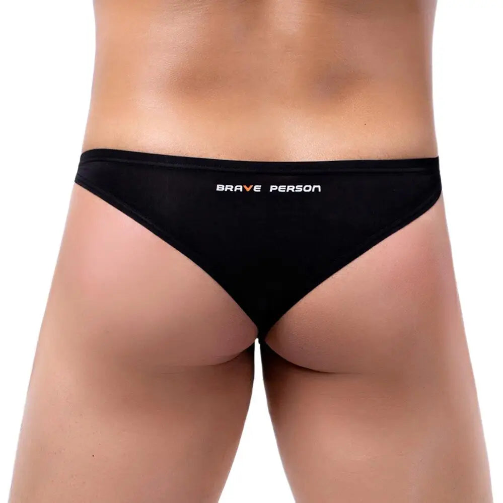 BRAVE PERSON Sexy Underwear Men Briefs Male Panties Briefs Bikini Low Waist Underpants Men's Lingerie Exrotic