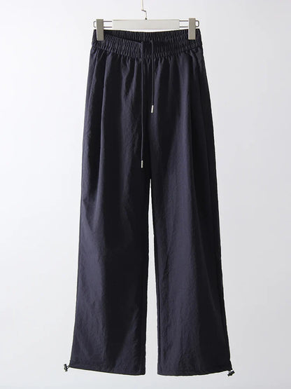 ChicEase High Waist Wide Leg Joggers