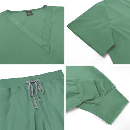 Niaahinn Unisex Breathable Jogger Scrub Set
