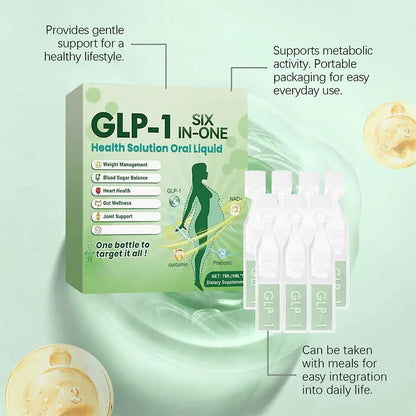Glp-1 Supplement Liquid Drops Nad Blood Sugar Control For Women Men Metabolism Booster & Weight Management  For Women