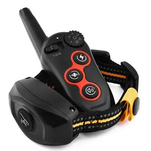 Automatic Bark Stopper Collar, Remote Control Electric Dog Training Device, Pet Training Waterproof Pet Dog Collar for All Dog