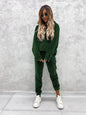 Autumn Winter Tracksuit Women Two Piece Set Oversized Hoodie