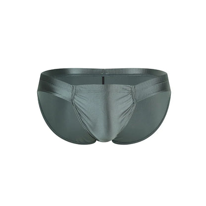 2026 fashion solid color men's three-dimensional triangle breathable sports low waist high elastic tight body F3605