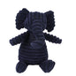 Pet Dog Molar Toy Vent Training Corduroy Monkey Pig Voice Plush Toy Dog Tooth Cleaning Supplie Dog Toys for Large Dogs