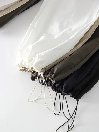 ChicEase High Waist Wide Leg Joggers