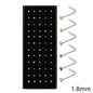 40/60pc Stainless Steel Straight L Nose Stud for Women Nose Ring Set