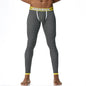 Men's Thermo Underwear Fashion Men Thermal Long Johns Mens Sexy Underwear Penis Pouch Warm Male Leggings Pants Autumn Winter