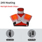 Red Light Shoulder Back Support Heated Massage Vest Winter Warmth Relieves Muscle Relaxation Relief Pain Shoulder Care