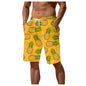 Men's Palm Tree Gradient Pattern Fashion Shorts Boys Summer Cool Hawaii 3D Printed Casual Swim Trunks Quick Dry Surfboard Shorts