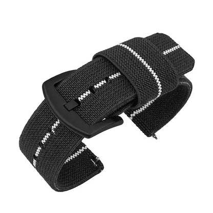 Samsung Galaxy Watch 7, 6, 5, 4 & FE Solid & Striped Woven Band