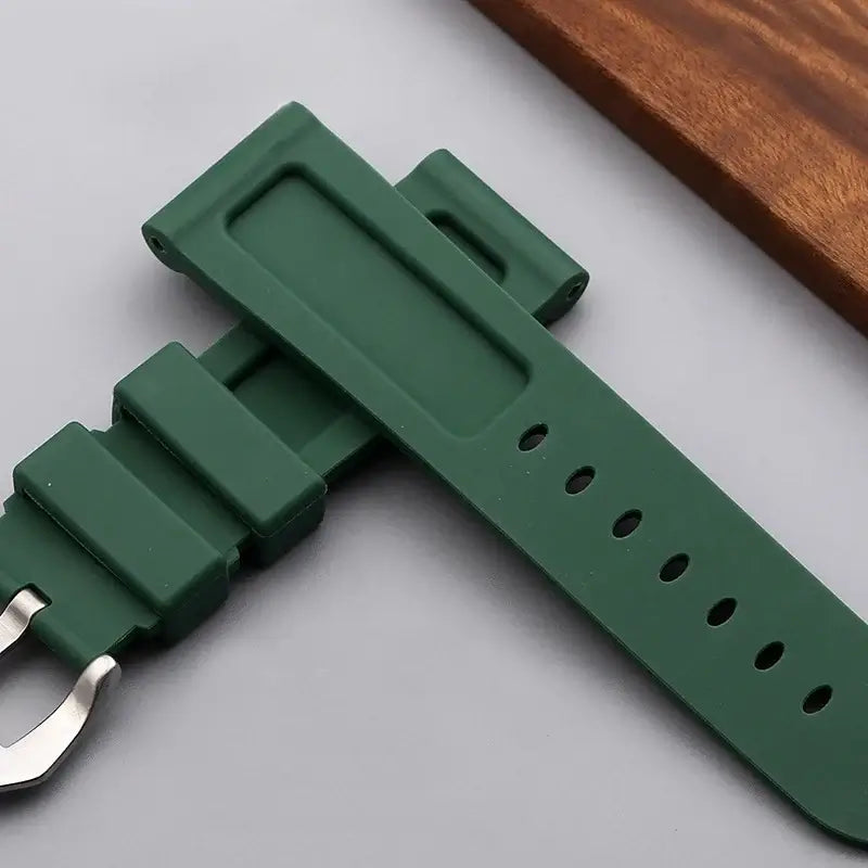 Suunto Race, Vertical & 9 Peak Recessed-Panel Silicone Band