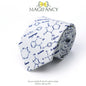100%Cotton 8cm Tie Math Sciences Astronomy Physical Chemistry