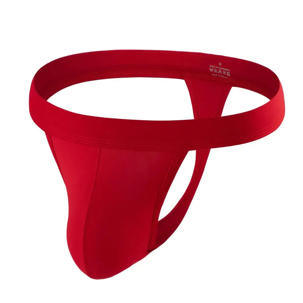 Mens Panties Sexy Underwear Men Thongs Briefs U Pouch Solid Underwears Jockstrap T-back Gay Underpants Thongs