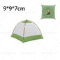 Camping Simulation Small Tent Model Removable Toy Decoration Camping