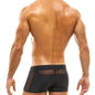 Premium Black Men's Swim Trunks – Comfort Meets Style