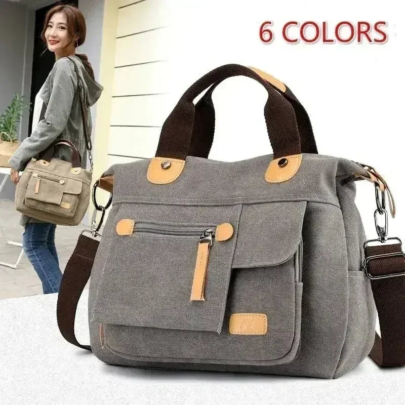 Casual Tote Women's Handbag Shoulder Handbags Canvas Large Capacity