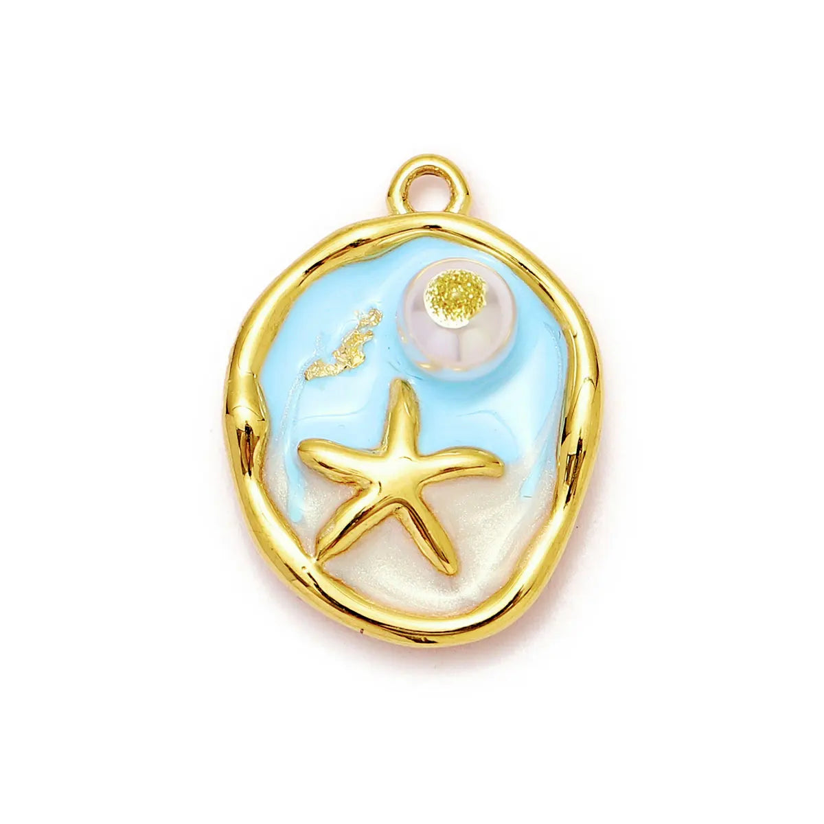 3pcs/Lot Stainless Steel Enamel Plam Flip Flop Shell Diy Charm Women Watermelon Strawberry Necklace Pendant Summer Ocean Jewelry
