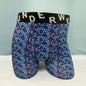 EUR Size Long Men Boxer Underwear Mens Lengthen Boxer Shorts U Bulge Pouch Long Leg Boxers Underpants High Quality Sexy Panties