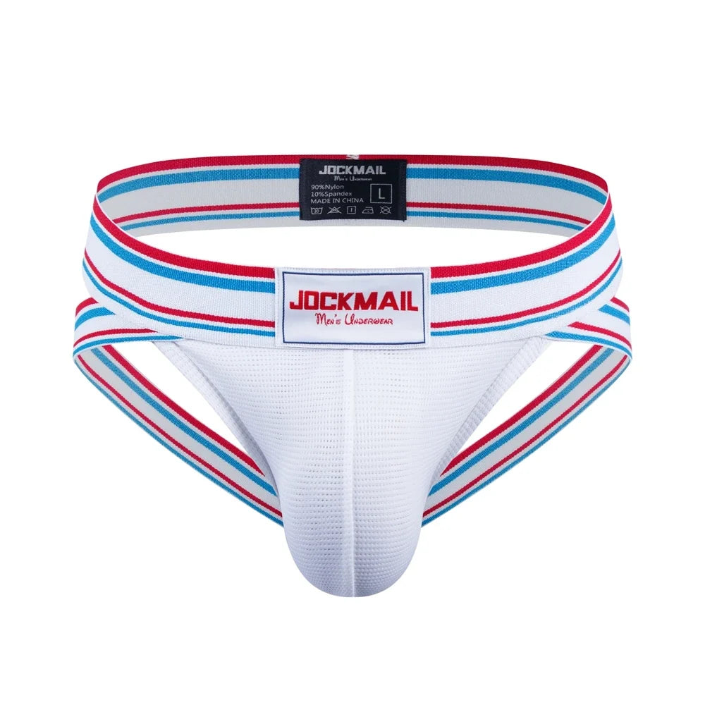 4pcs/Lot Sexy Men Underwear Jockstrap Panochas Men's Briefs Bikini Tanga Slip Bikini Brief Nylon Quick Dry or As Swimwear Shorts