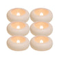 12/24 Pack Waterproof Flameless Floating Tealights Candle Electric Flickering LED Candles For Wedding Party Pool&SPA Home Decor