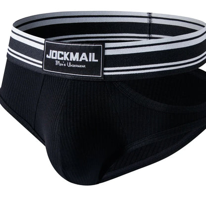 Men's Briefs Slip Sexy Men Underwear Brief U Convex  Man Underpants Comfortable Cuecas Masculinas Side Hollowing Sissy Panties
