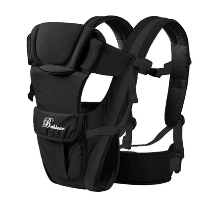 Baby Sling Carrier, 4-in-1 Ergonomic Baby Backpack Carrier, Easily
